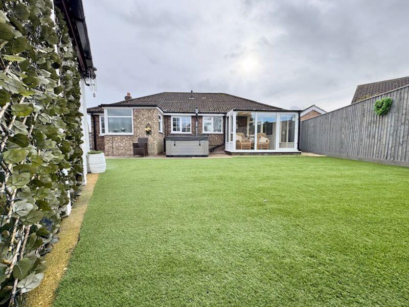 Rear garden