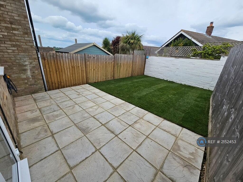 Garden With New Patio 