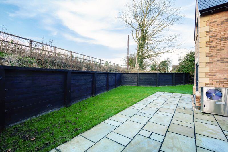 Rear patio 