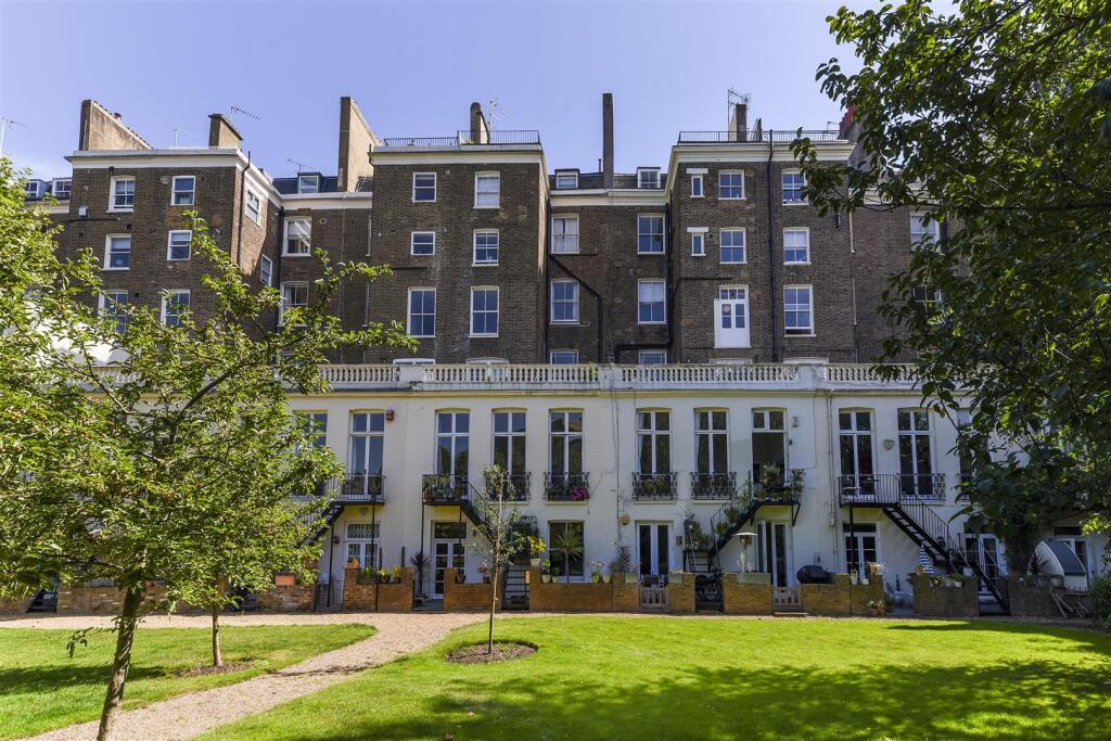 Back of the building