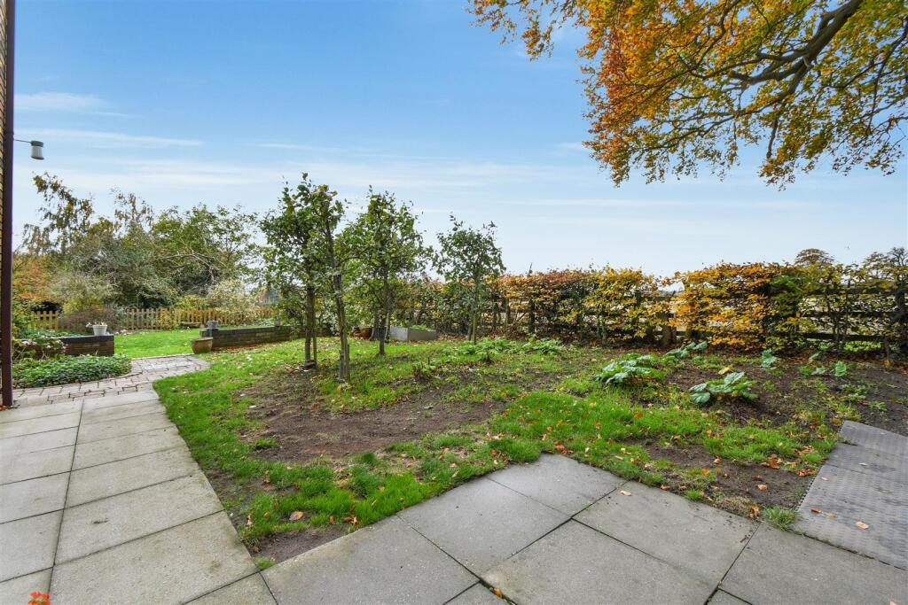 Rear garden