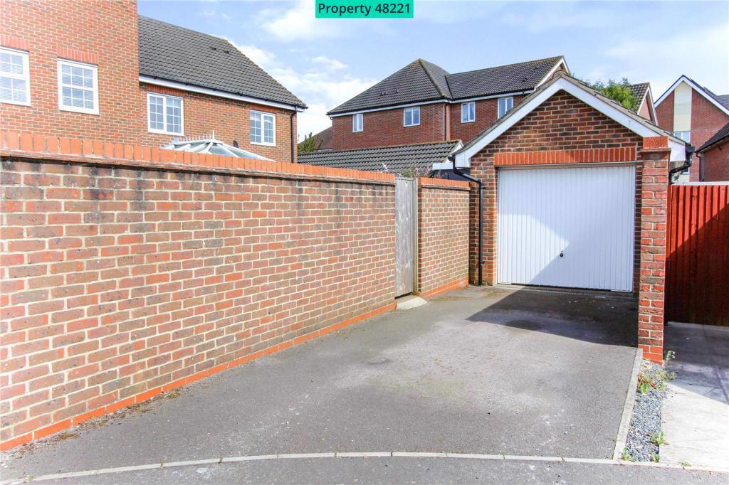 Driveway with garage