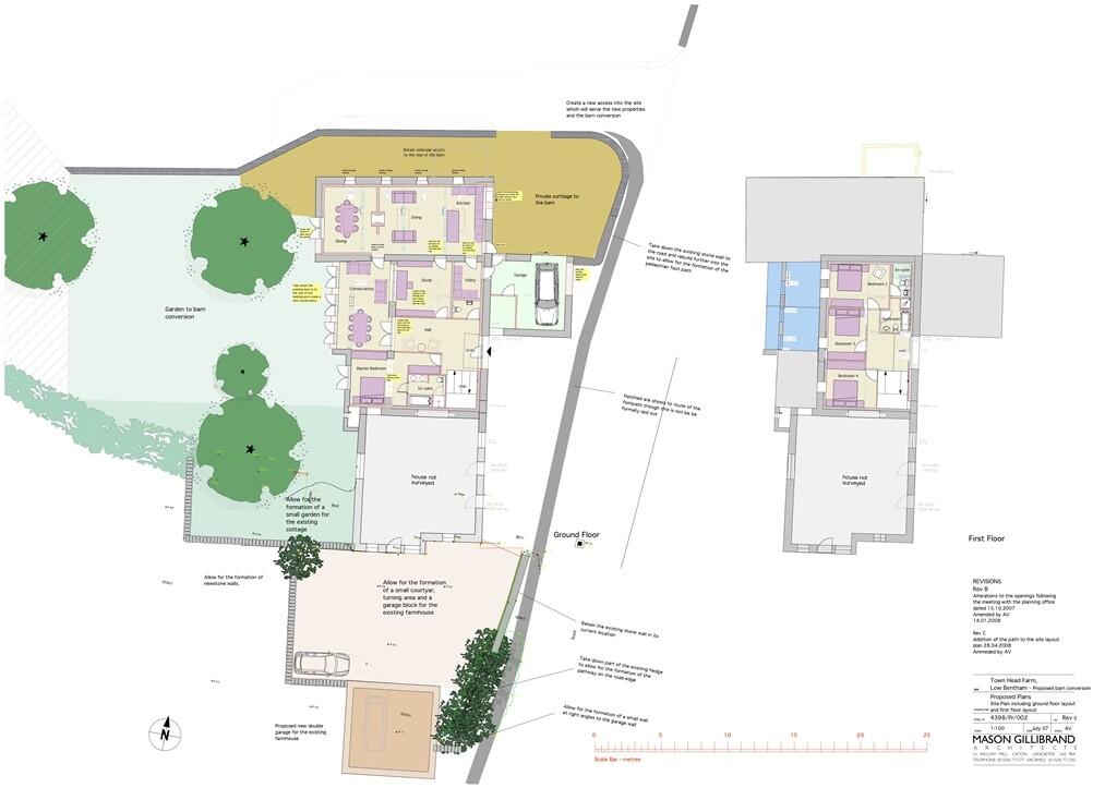 Proposed floorplans