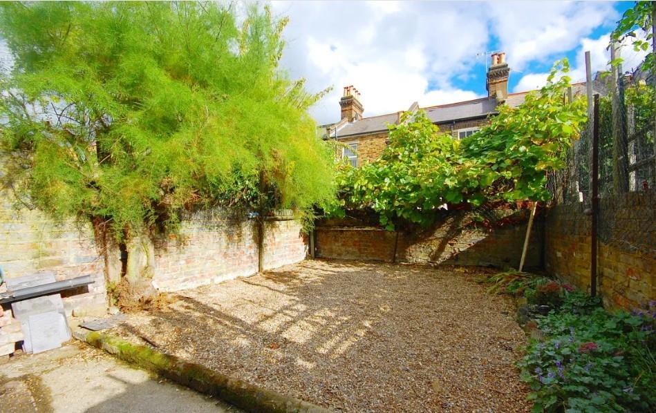 Private rear garden