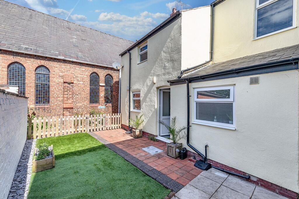 Rear garden