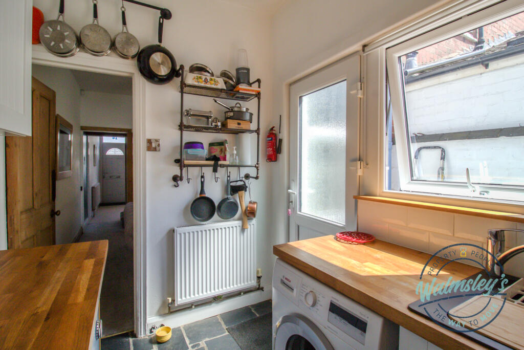 Kitchen with garden access