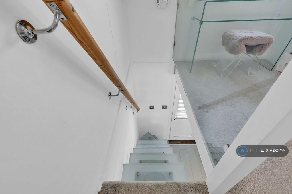 Staircase Leading Down, Stairs Are Steep