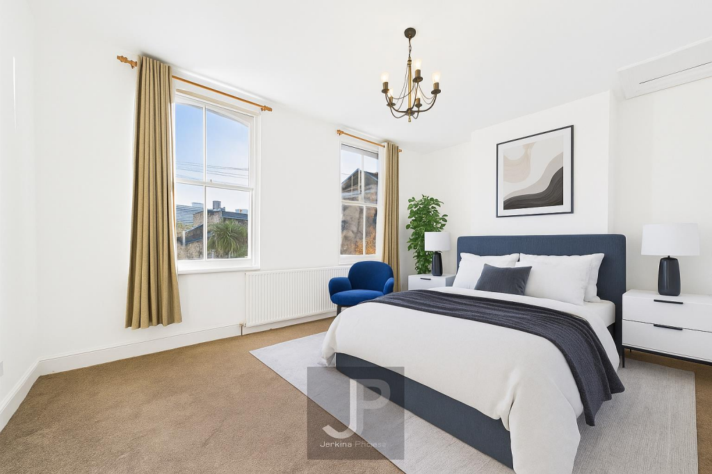 Master bedroom furnished