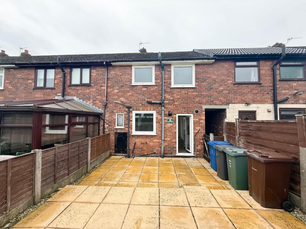 Outside -  Low Maintenance Rear Patio Garden
