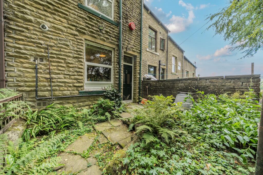 Rear yard off the kitchen