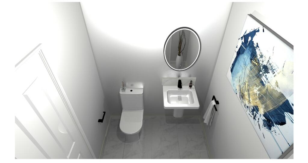Apartment 1 cloakroom