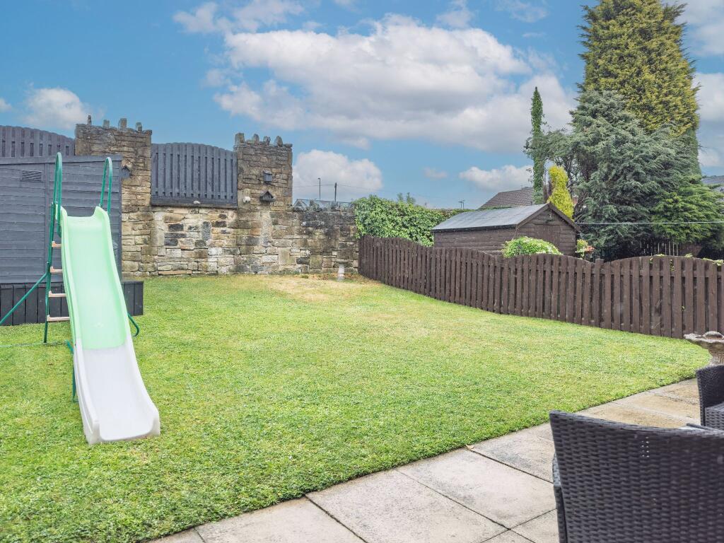 Rear garden