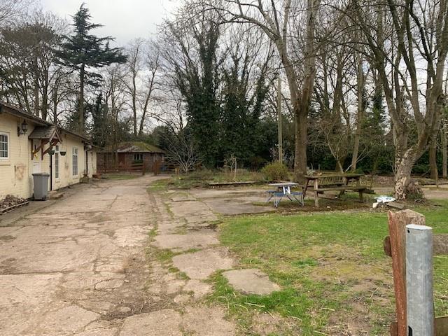 Land to main property