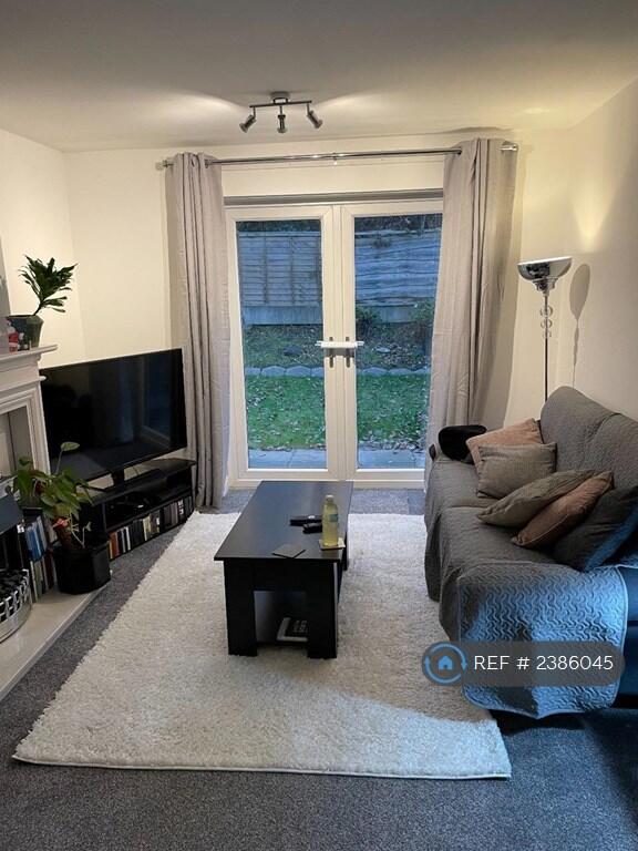 Spacious Lounge With French Windows