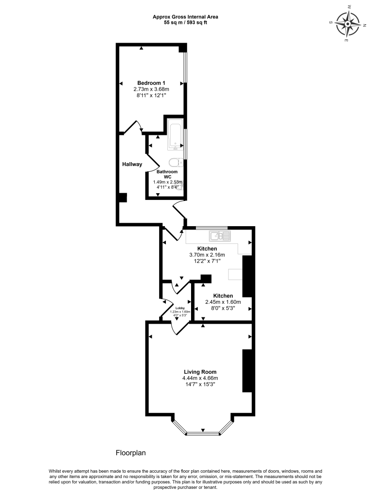 Flat 2, 1-2 Morpeth Street, Springbank, Hull, East Yorkshire, HU3 1RF