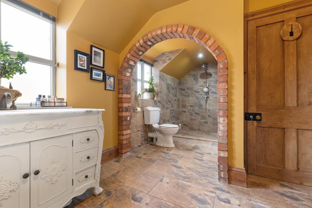 Bathroom With View Into Wet Room