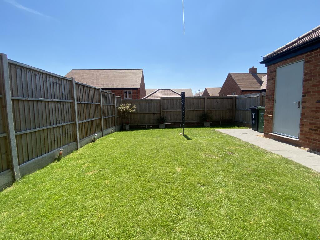 South Facing Rear Garden