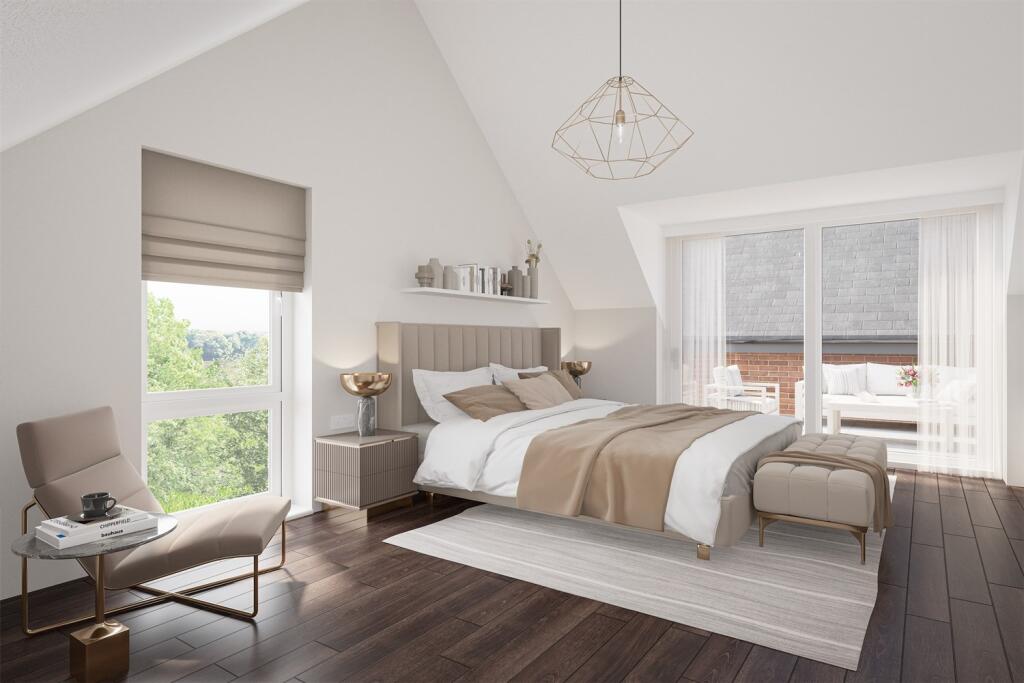 Master bedroom CGI