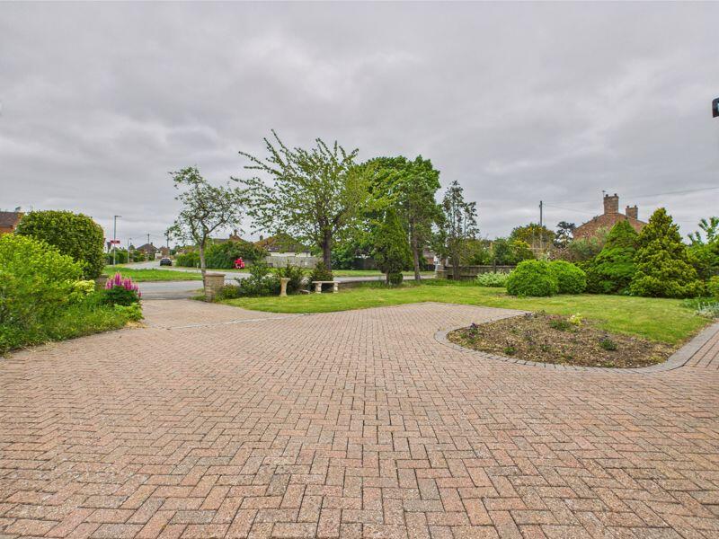 Driveway and gardens