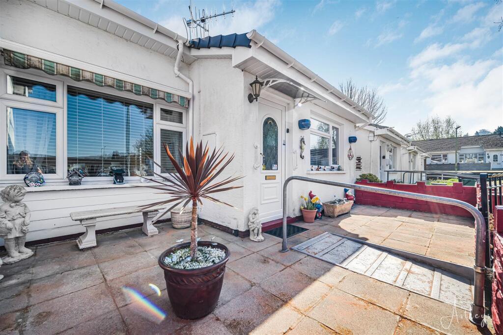 Another view of front of bungalow