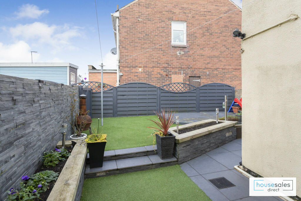 Rear of Property