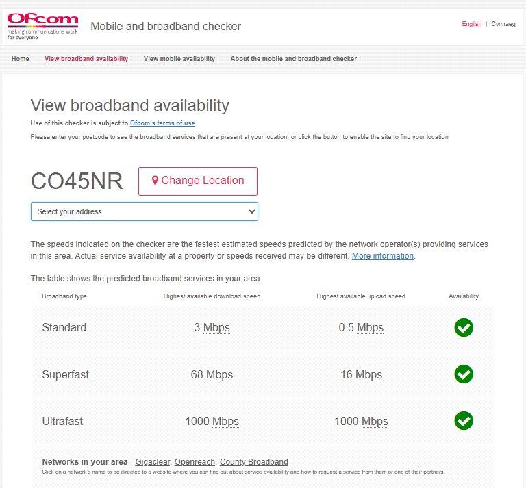 Broadband Check