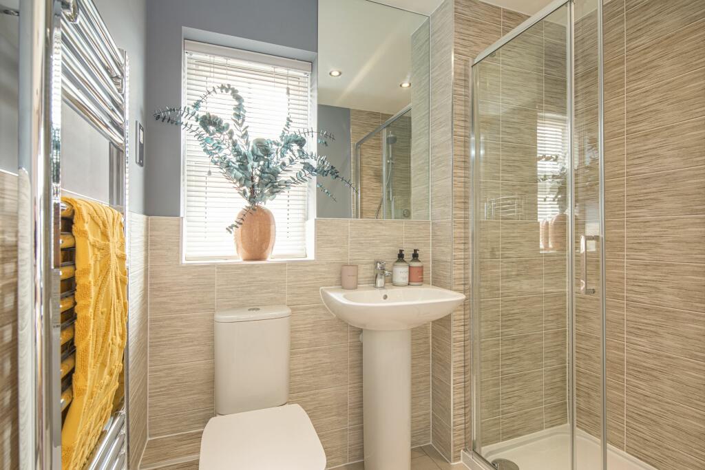 En suite to main bedroom of the Archford semi-detached 3 bedroom home