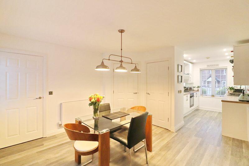 Dining Area Open To Kitchen