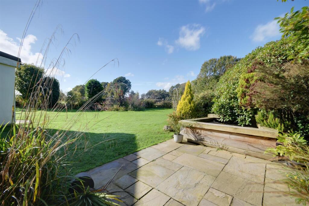 Rear garden