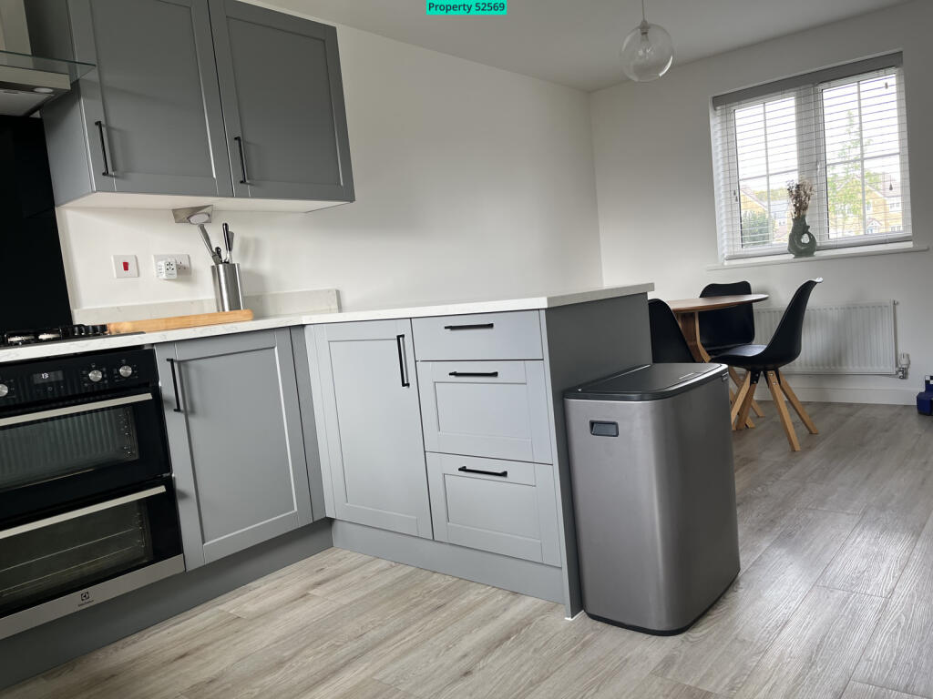 Dual aspect kitchen diner
