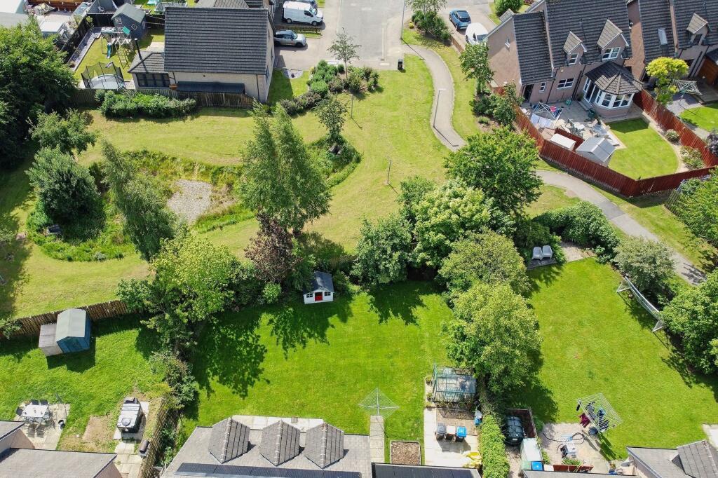 Aerial View Garden &amp; Beyond