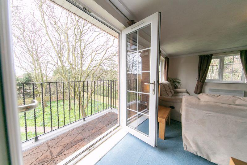 Private balcony