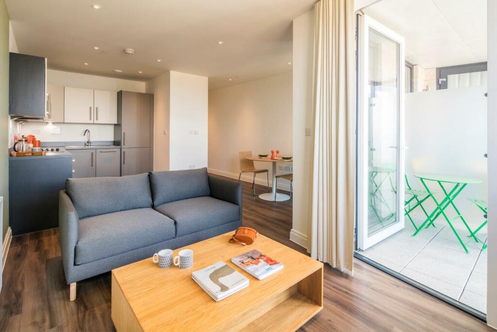 Bright open plan interiors