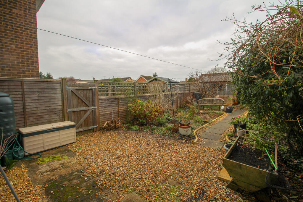 Rear garden