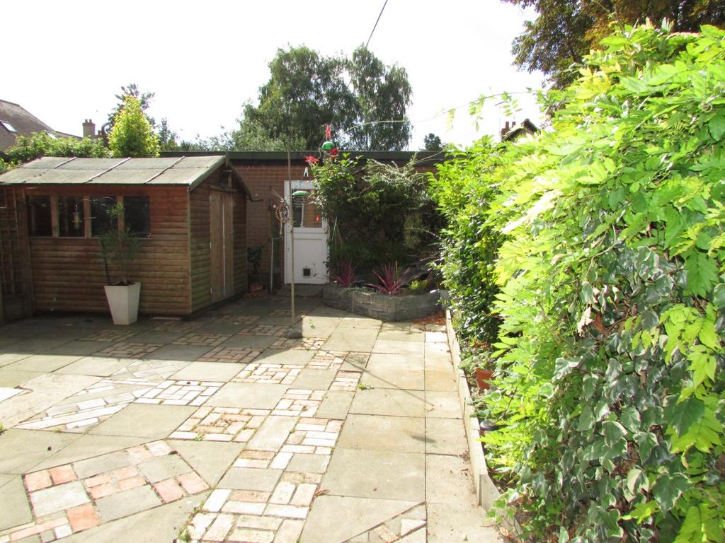 Rear garden