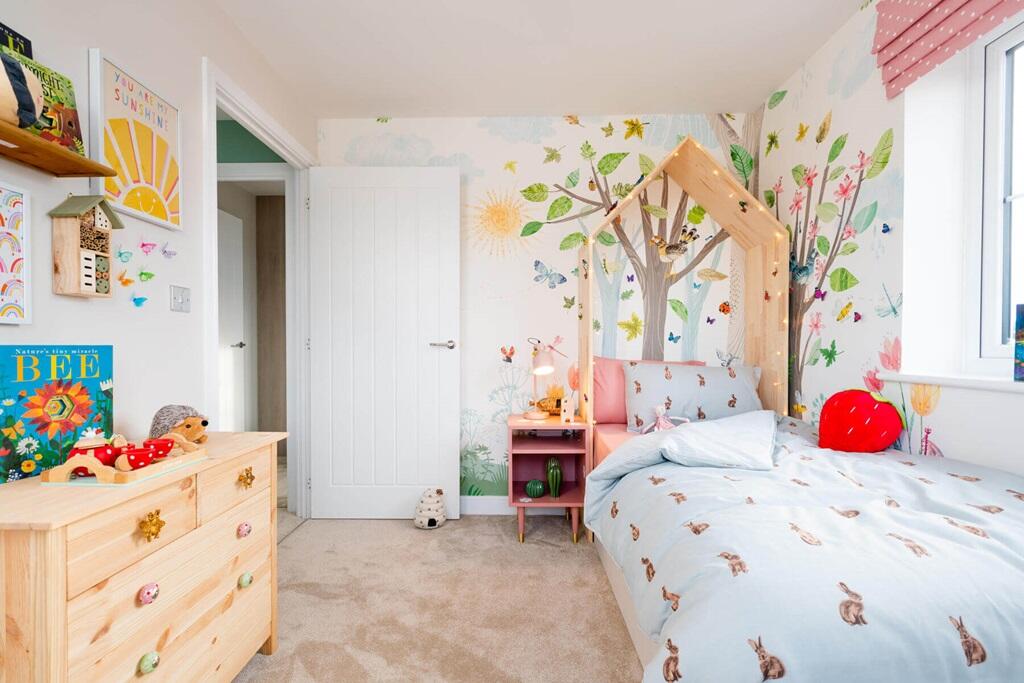 A fourth bedroom could also be used as an office or nursery