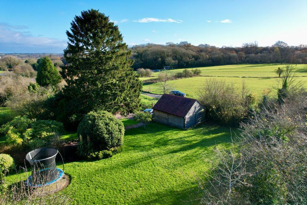 Garden and bedroom views