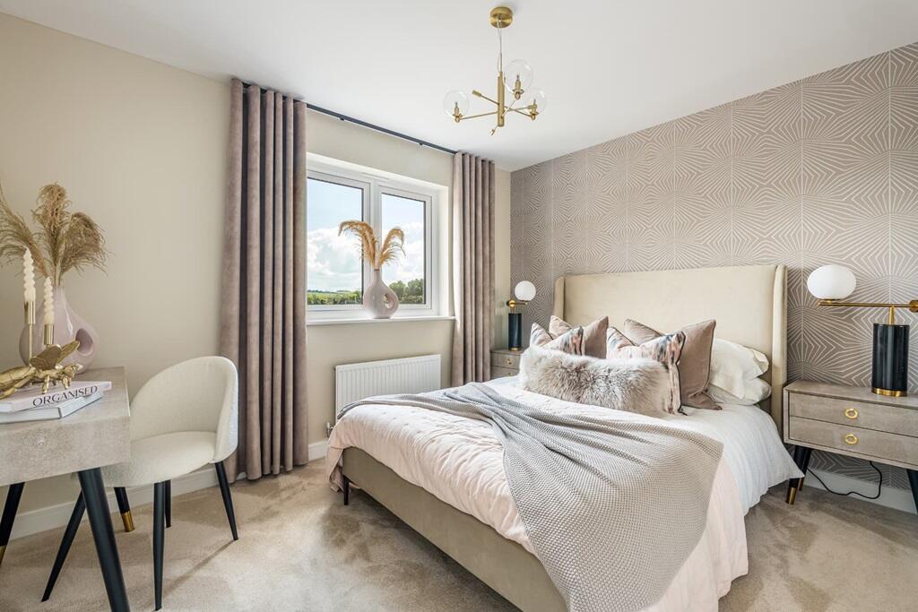 Spacious second bedroom