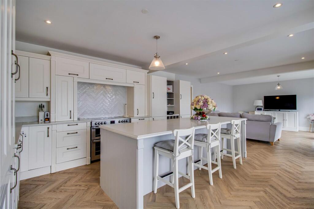 KITCHEN/DINING /LIVING SPACE