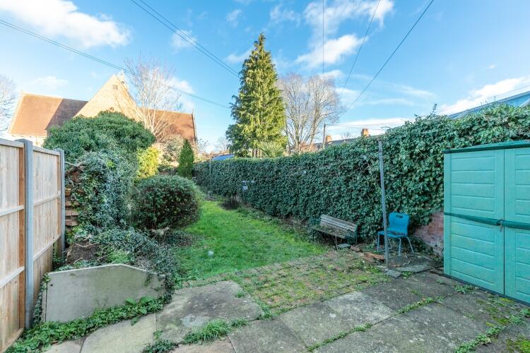 Rear garden