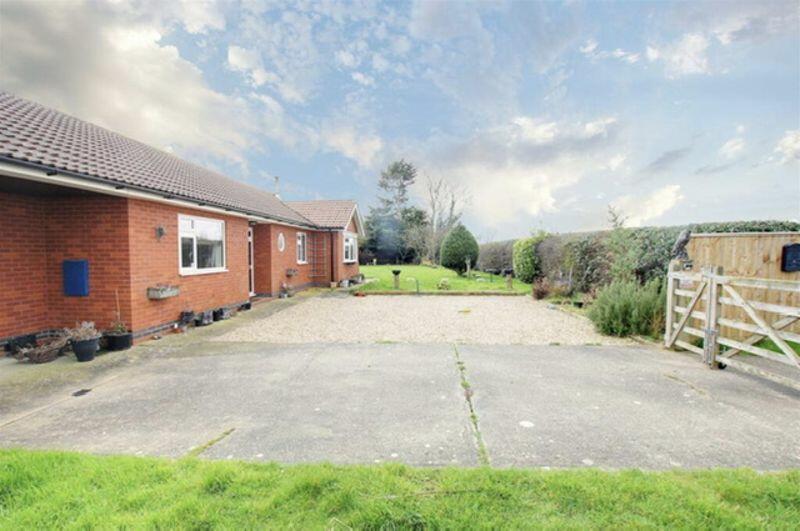 Driveway and parking to side garden