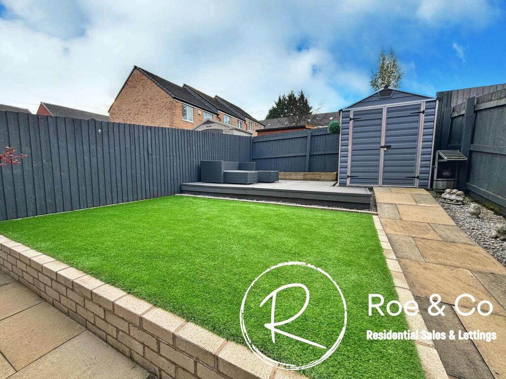 Rear garden