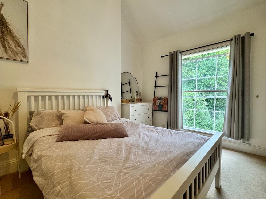 Bedroom 1 with hill views