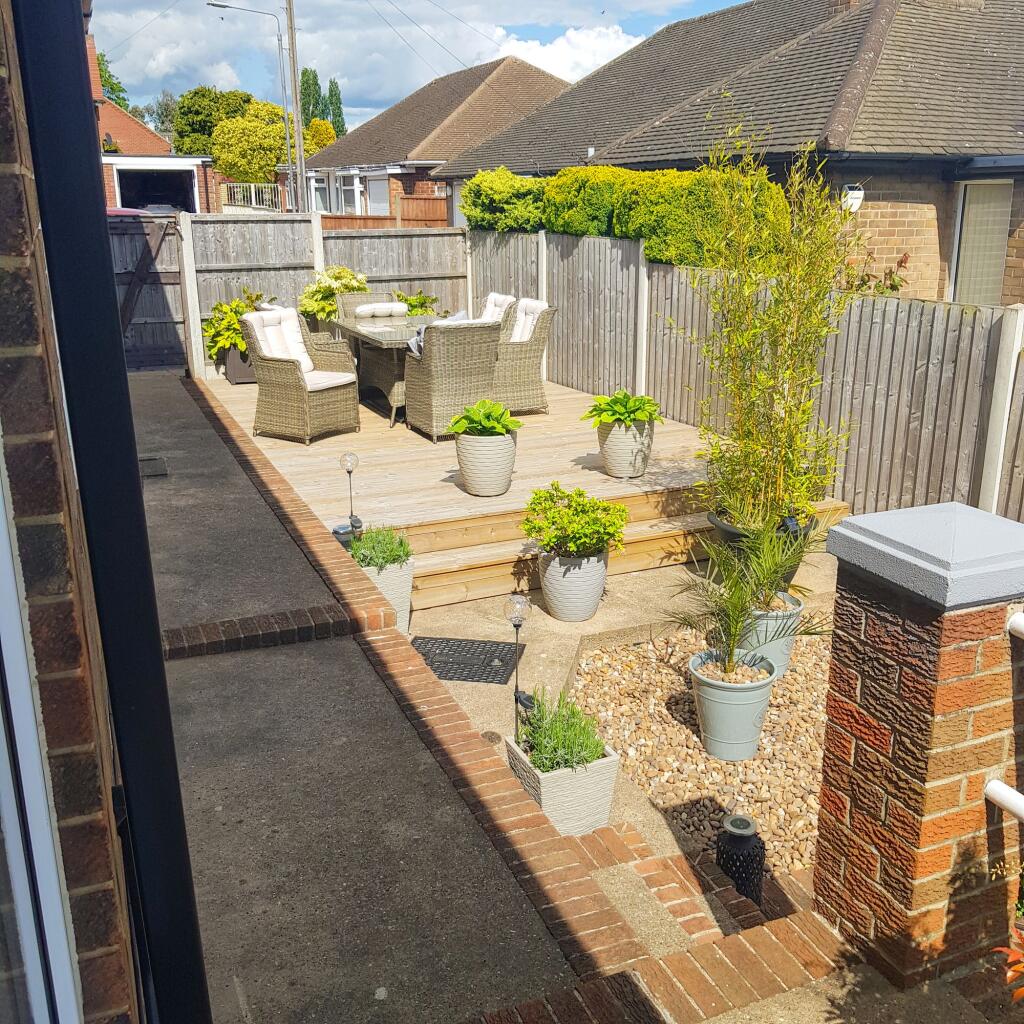 Decked Patio (Vendor Provided)