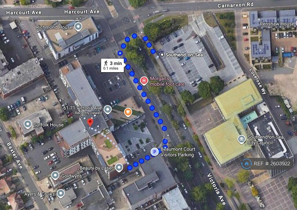 Car Park Is Located Just a Three-Minute Walk Away.