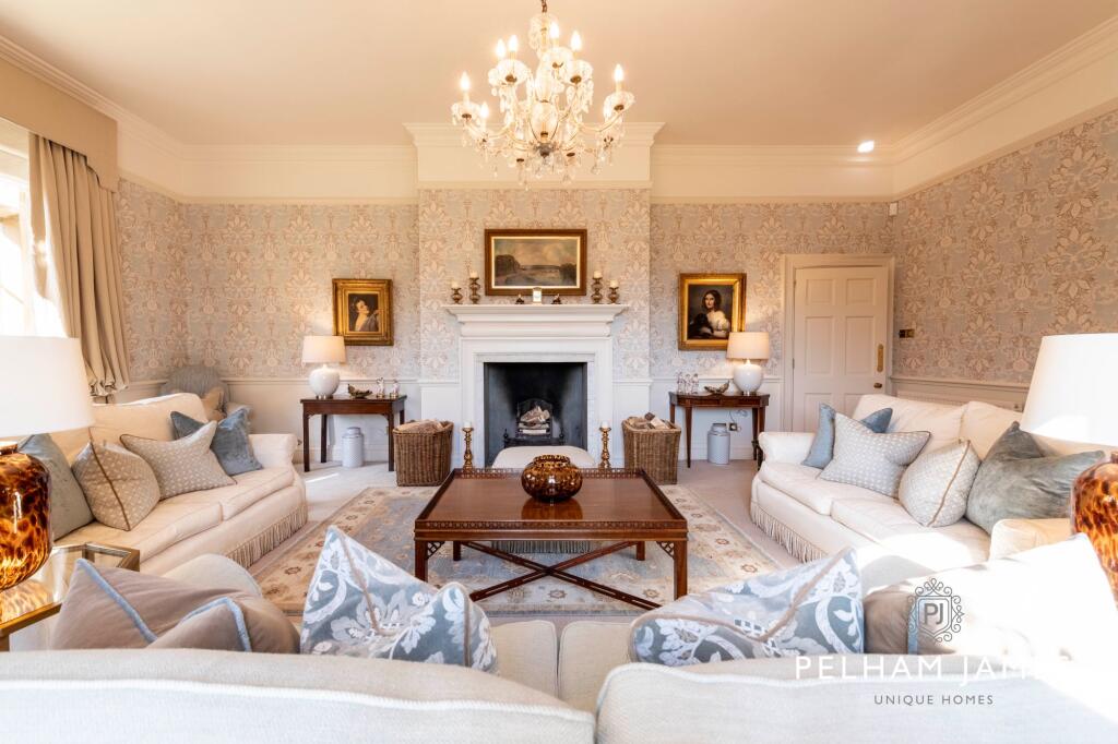 Drawing Room, Uffington Manor, Uffington