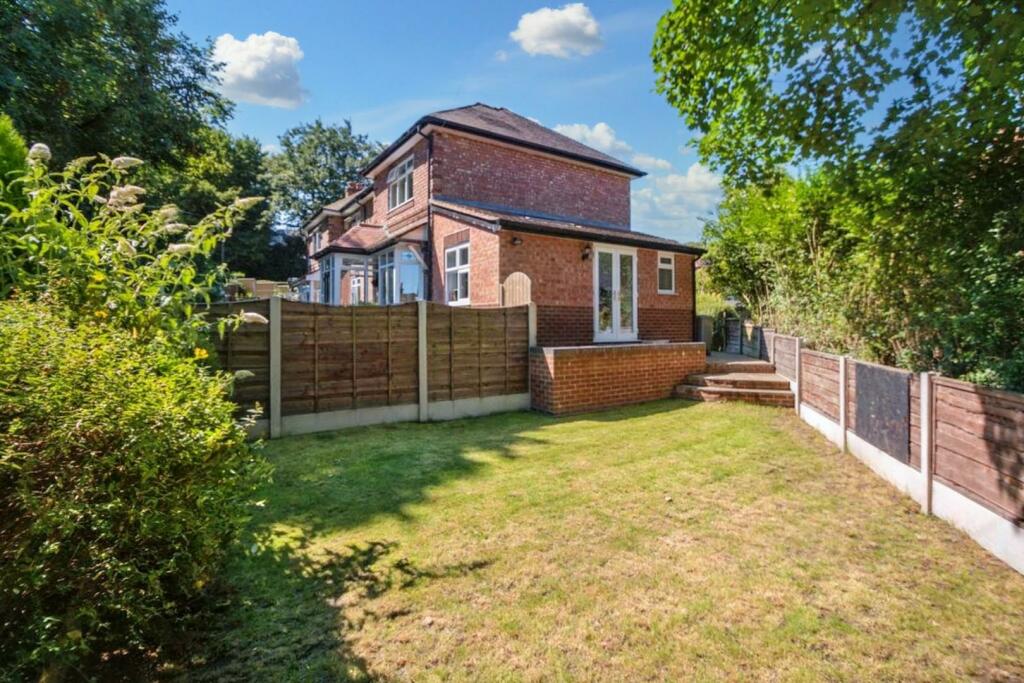 Rear of Property