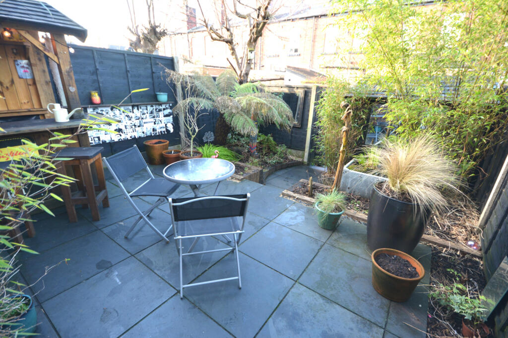 Rear garden