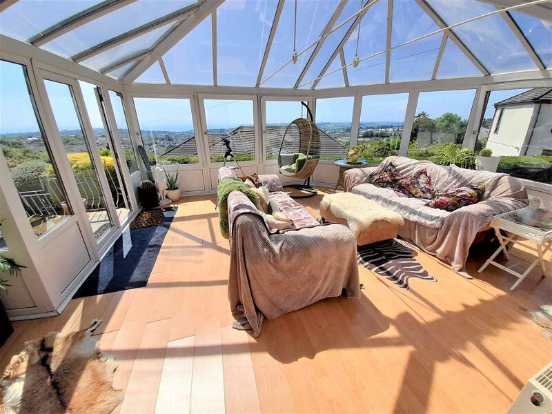 Conservatory with Sea Views