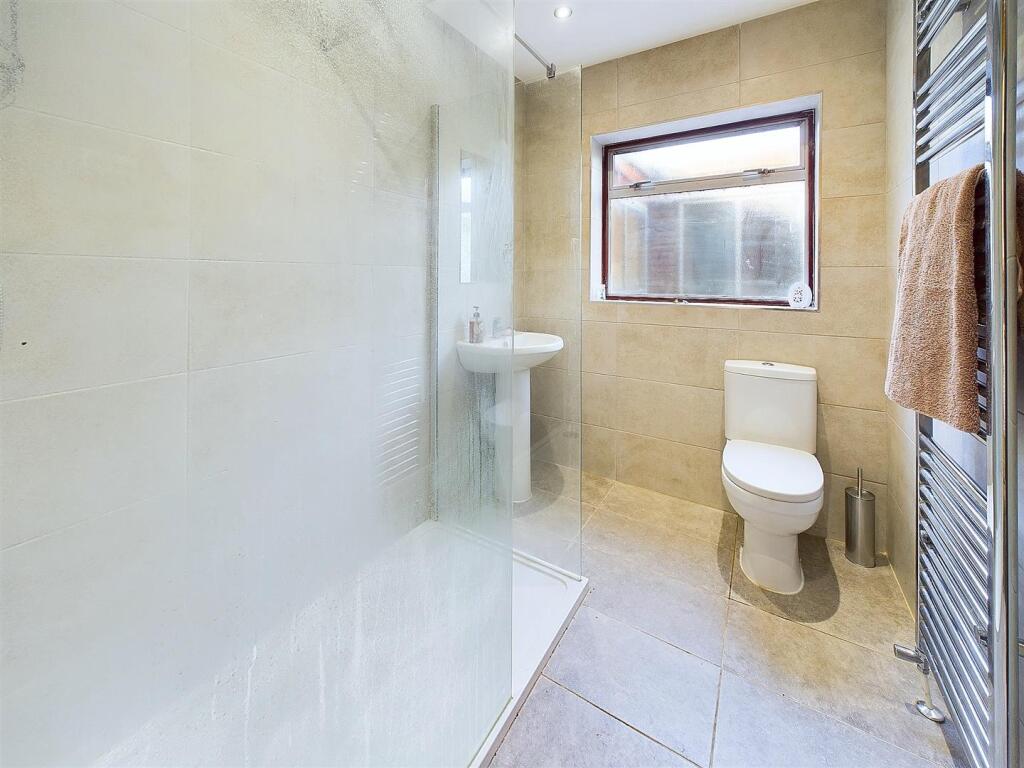 Ground floor shower room